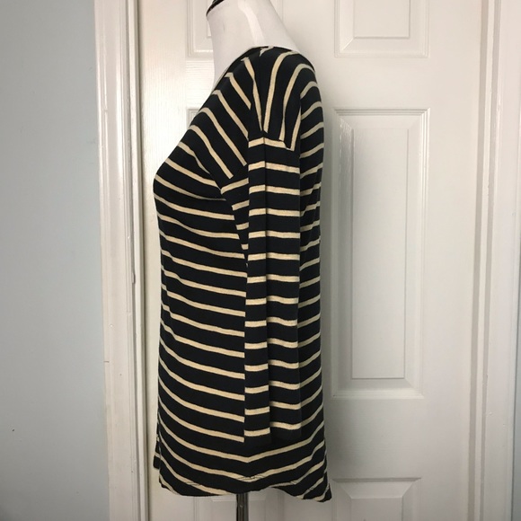 Nine Four One Stripped Top. Size S - Picture 5 of 7